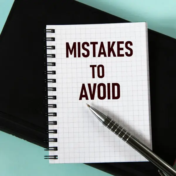 mistakes to avoid